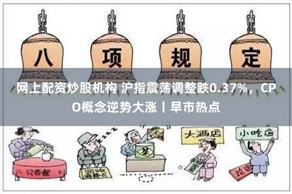 网上配资炒股机构 沪指震荡调整跌0.37%，CPO概念逆势大涨丨早市热点