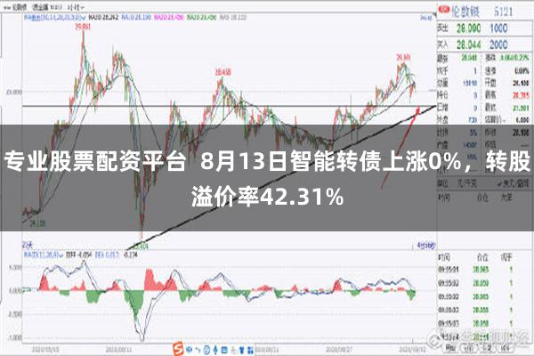 专业股票配资平台  8月13日智能转债上涨0%，转股溢价率42.31%