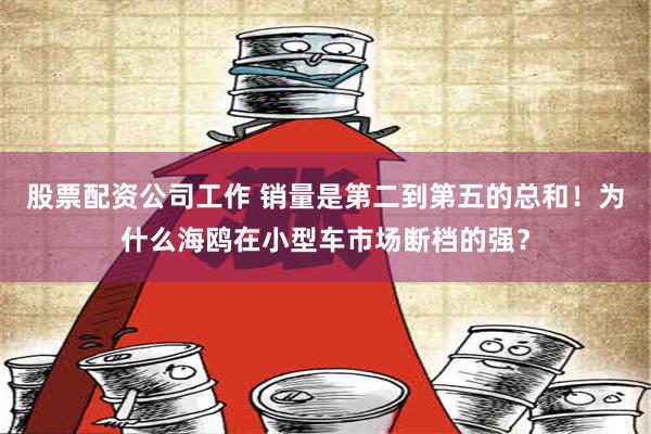 股票配资公司工作 销量是第二到第五的总和！为什么海鸥在小型车市场断档的强？